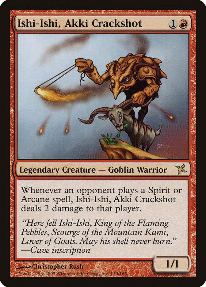 Ishi-Ishi, Akki Crackshot [Betrayers of Kamigawa] Magic: The Gathering