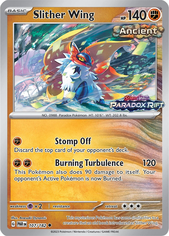 Slither Wing (107/182) (Store Exclusive Promo) [Miscellaneous Cards] Pokémon