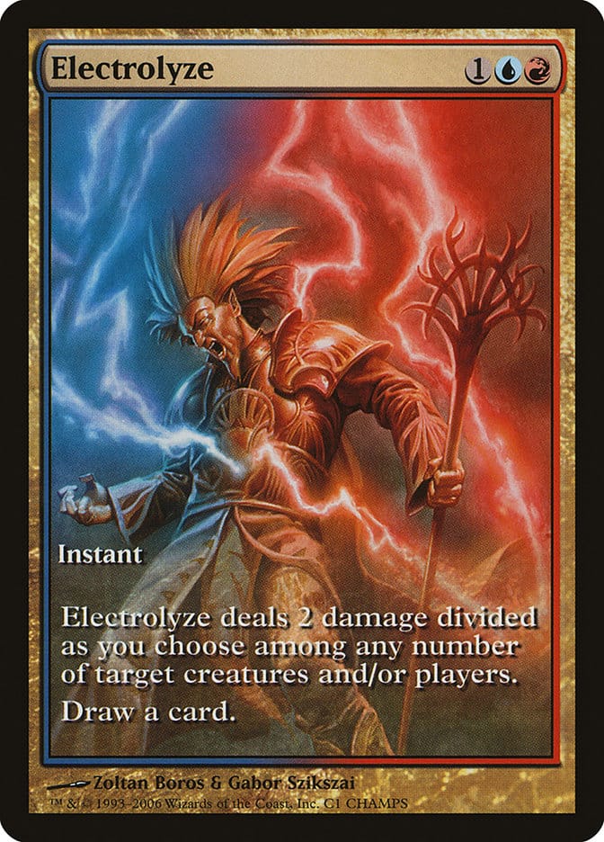 Electrolyze [Champs and States] Magic: The Gathering