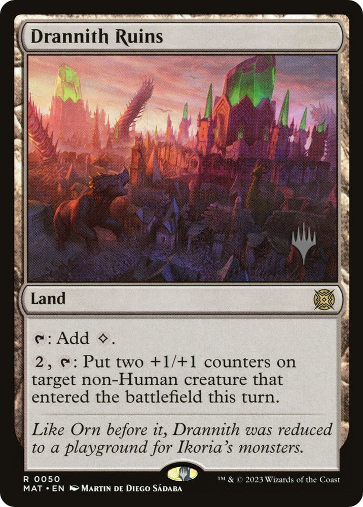 Drannith Ruins (Promo Pack) [The Lost Caverns of Ixalan Promos] Magic: The Gathering