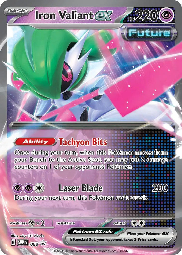 Iron Valiant ex (068) [Scarlet & Violet: Black Star Promos] Pokémon