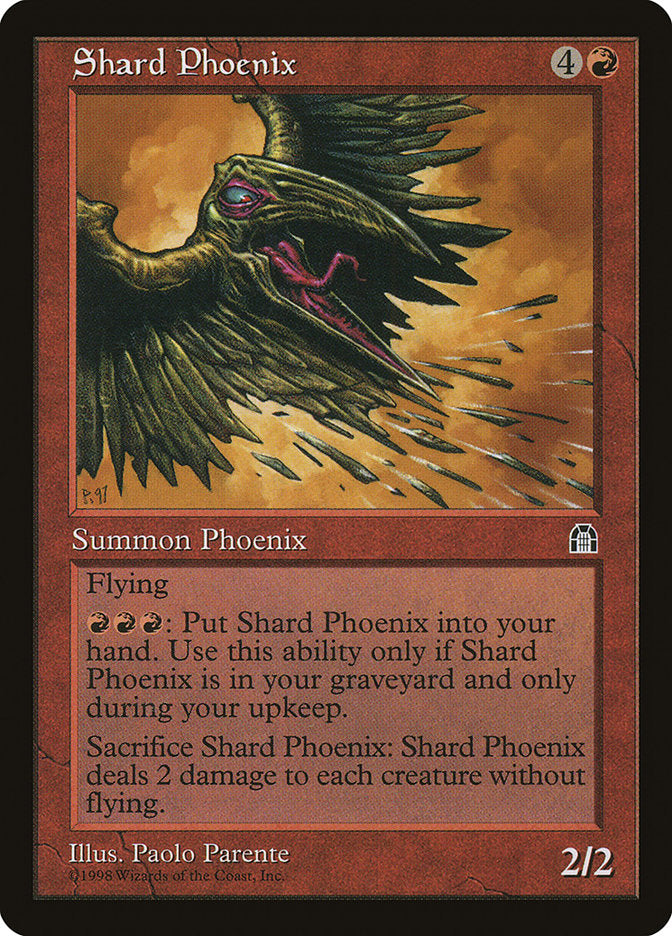 Shard Phoenix [Stronghold] Magic: The Gathering
