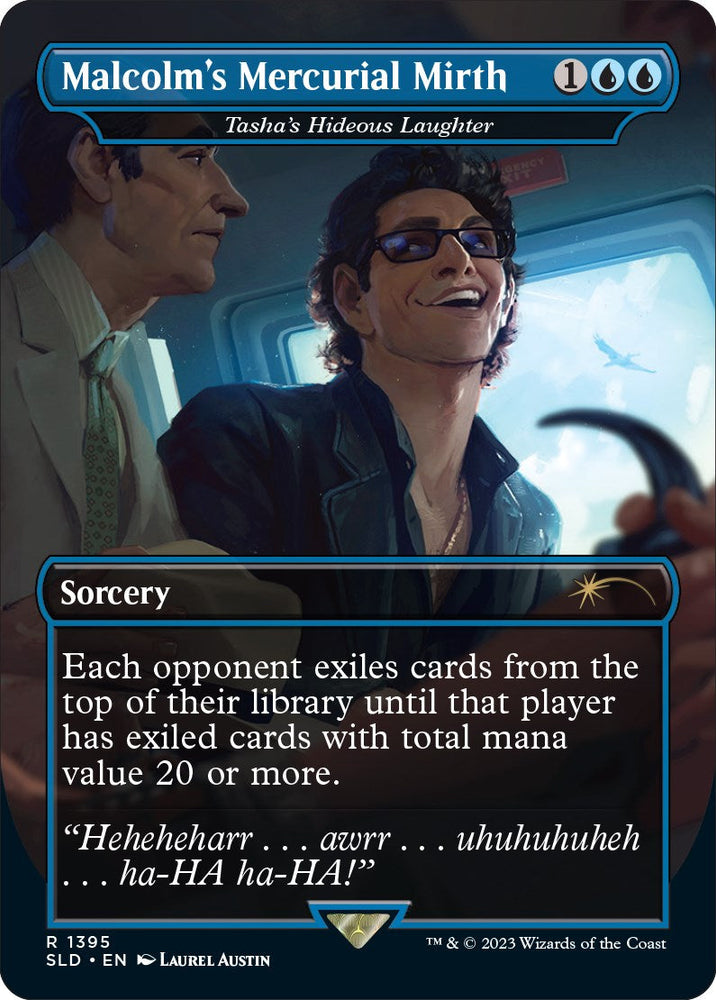 Malcolm's Mercurial Mirth - Tasha's Hideous Laughter [Secret Lair Drop Series] Magic: The Gathering