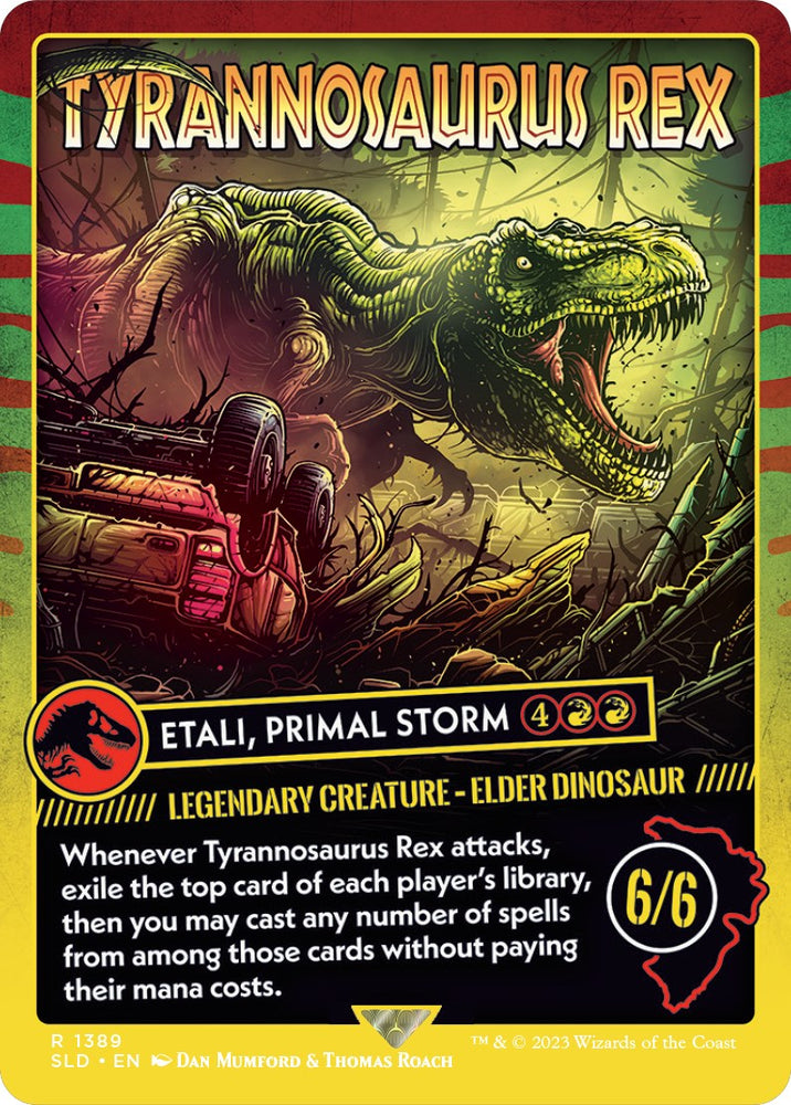 Tyrannosaurus Rex - Etali, Primal Storm [Secret Lair Drop Series] Magic: The Gathering