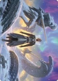 Search for Glory Art Card [Kaldheim Art Series] Magic: The Gathering