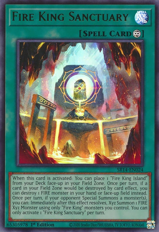 Fire King Sanctuary [SR14-EN024] Ultra Rare - Yugioh Cards For Your TCG Needs!