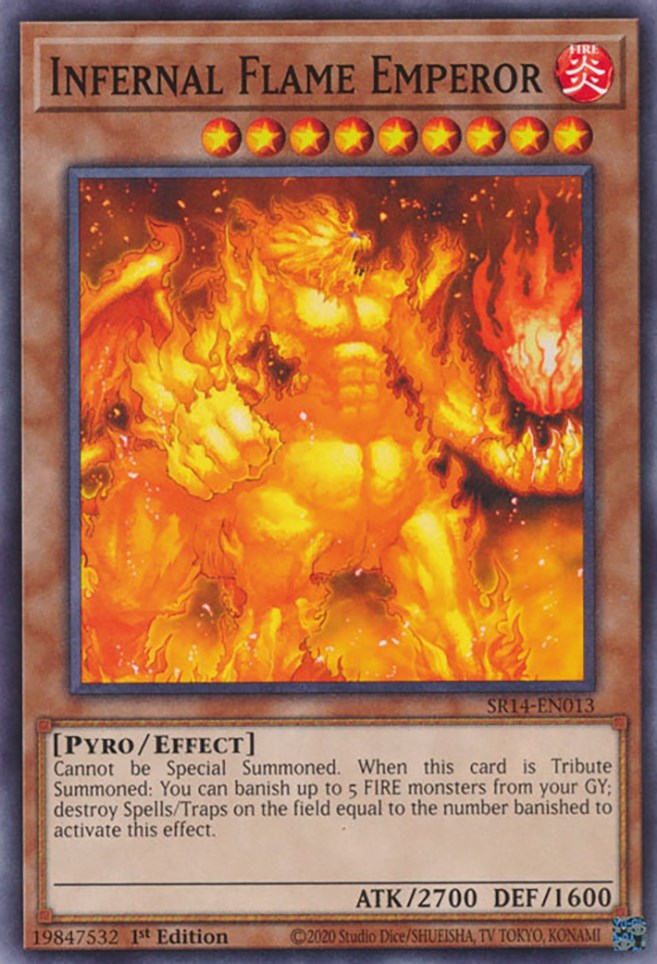 Infernal Flame Emperor [SR14-EN013] Common - Yugioh Cards For Your TCG Needs!