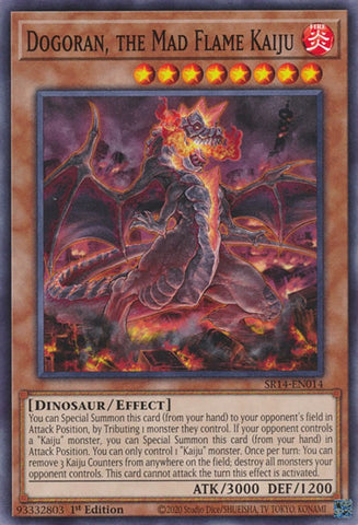 Dogoran, the Mad Flame Kaiju [SR14-EN014] Common - Yugioh Cards For Your TCG Needs!