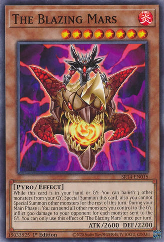 The Blazing Mars [SR14-EN015] Common - Yugioh Cards For Your TCG Needs!