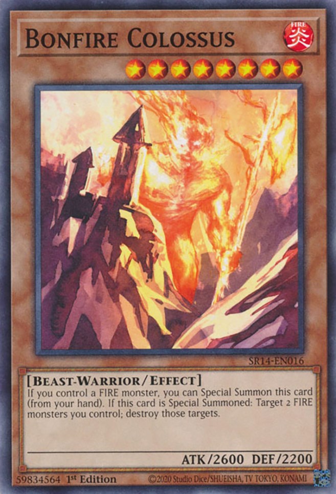 Bonfire Colossus [SR14-EN016] Common - Yugioh Cards For Your TCG Needs!