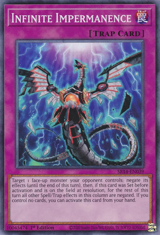 Infinite Impermanence [SR14-EN039] Common - Yugioh Cards For Your TCG Needs!