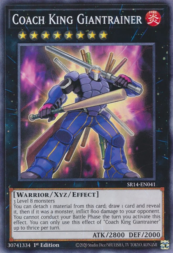 Coach King Giantrainer [SR14-EN041] Common - Yugioh Cards For Your TCG Needs!