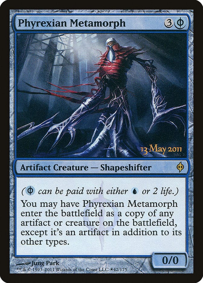 Phyrexian Metamorph [New Phyrexia Prerelease Promos] Magic: The Gathering