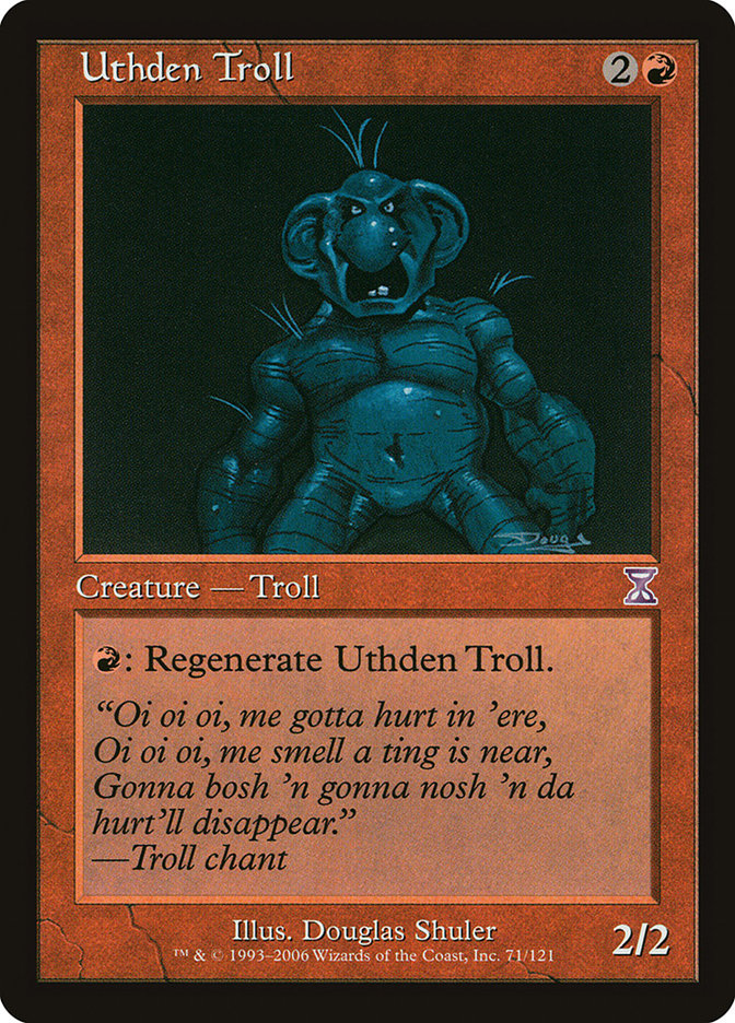 Uthden Troll [Time Spiral Timeshifted] Magic: The Gathering