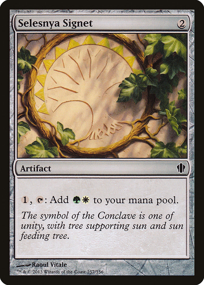 Selesnya Signet [Commander 2013] Magic: The Gathering