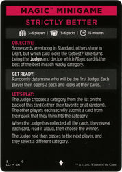 Strictly Better (Magic Minigame) [The Lost Caverns of Ixalan Minigame] Magic: The Gathering