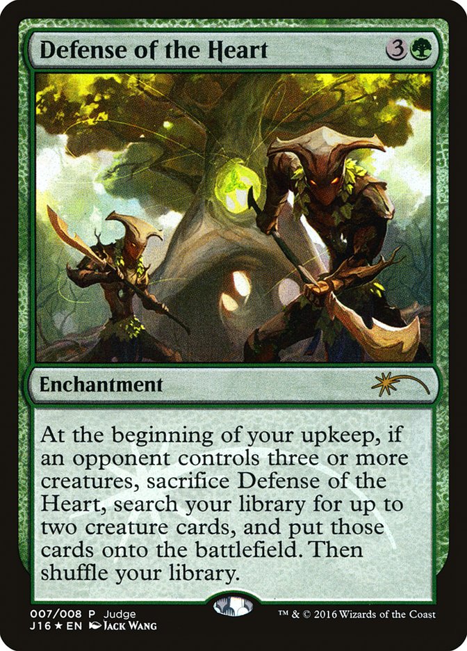 Defense of the Heart [Judge Gift Cards 2016] Magic: The Gathering