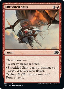 Shredded Sails [Jumpstart 2022] Magic: The Gathering