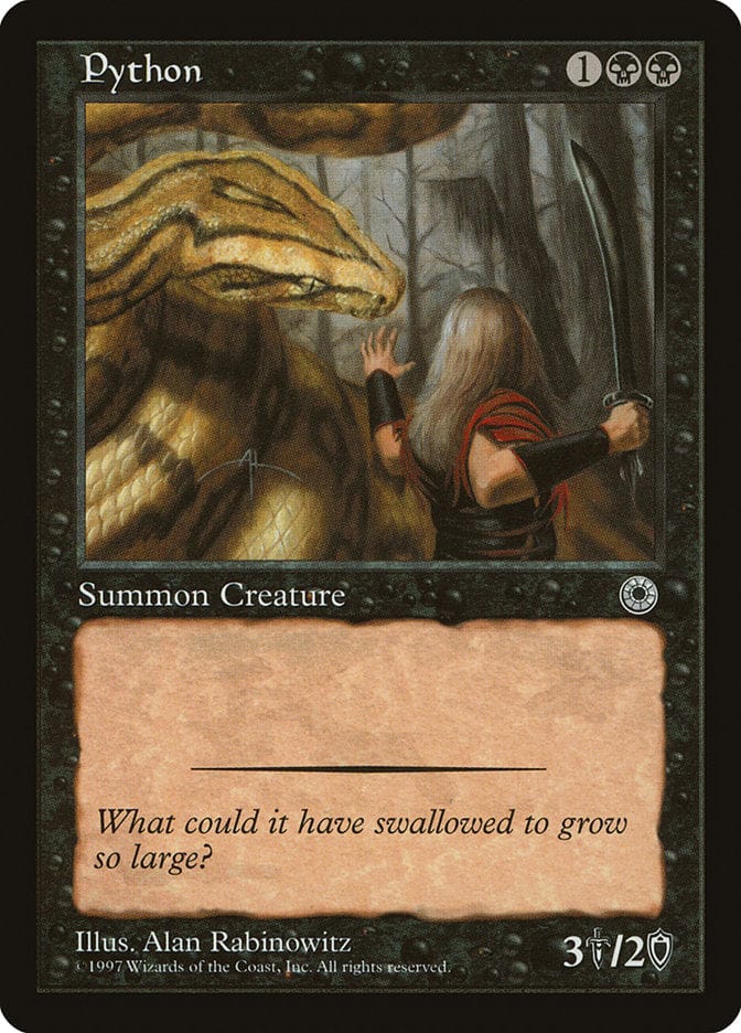 Python [Portal] Magic: The Gathering