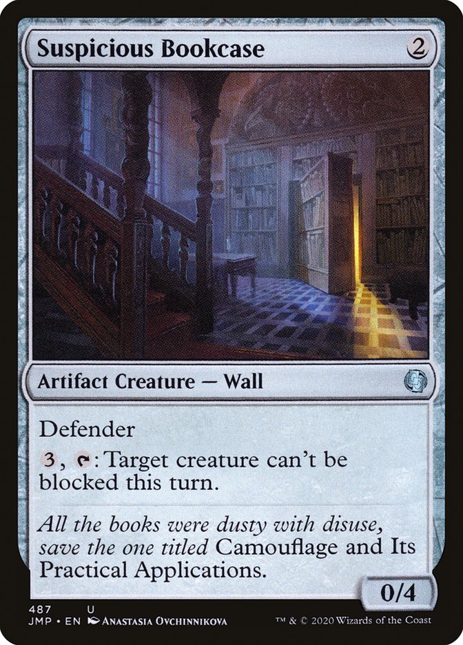 Suspicious Bookcase [Jumpstart] Magic: The Gathering