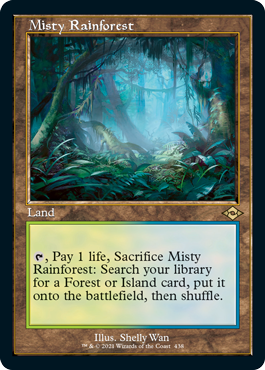 Misty Rainforest (Retro) [Modern Horizons 2] Magic: The Gathering