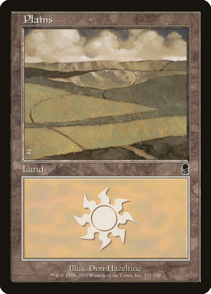 Plains (332) [Odyssey] Magic: The Gathering