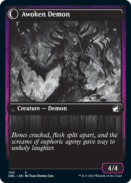 Ecstatic Awakener // Awoken Demon [Innistrad: Double Feature] Magic: The Gathering
