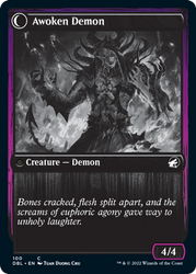Ecstatic Awakener // Awoken Demon [Innistrad: Double Feature] Magic: The Gathering