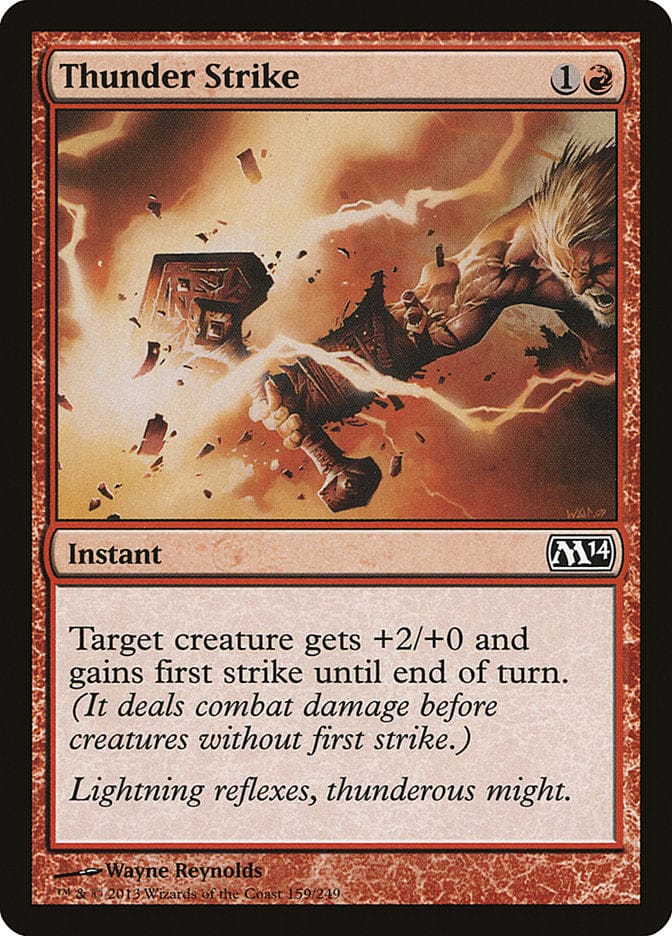 Thunder Strike [Magic 2014] Magic: The Gathering