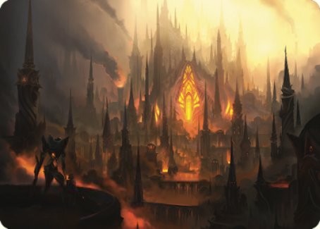 Mishra's Foundry Art Card [The Brothers' War Art Series] Magic: The Gathering
