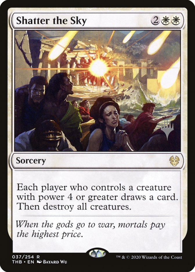 Shatter the Sky (Promo Pack) [Theros Beyond Death Promos] Magic: The Gathering
