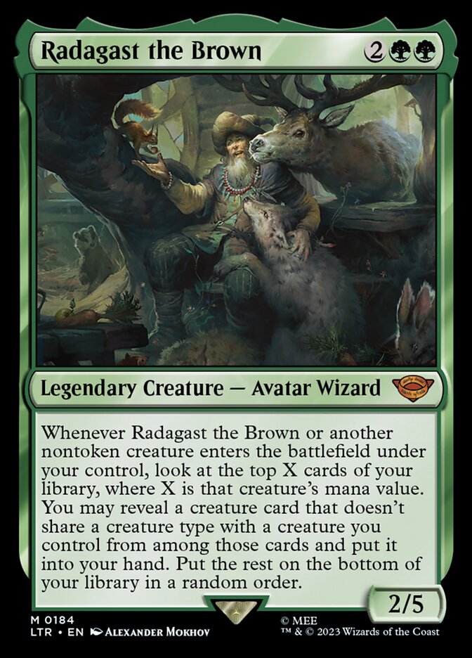 Radagast the Brown [The Lord of the Rings: Tales of Middle-Earth] Magic: The Gathering