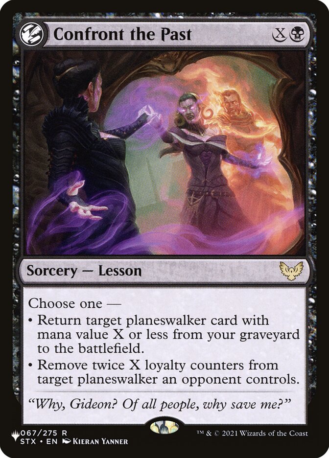 Confront the Past [The List] Magic: The Gathering