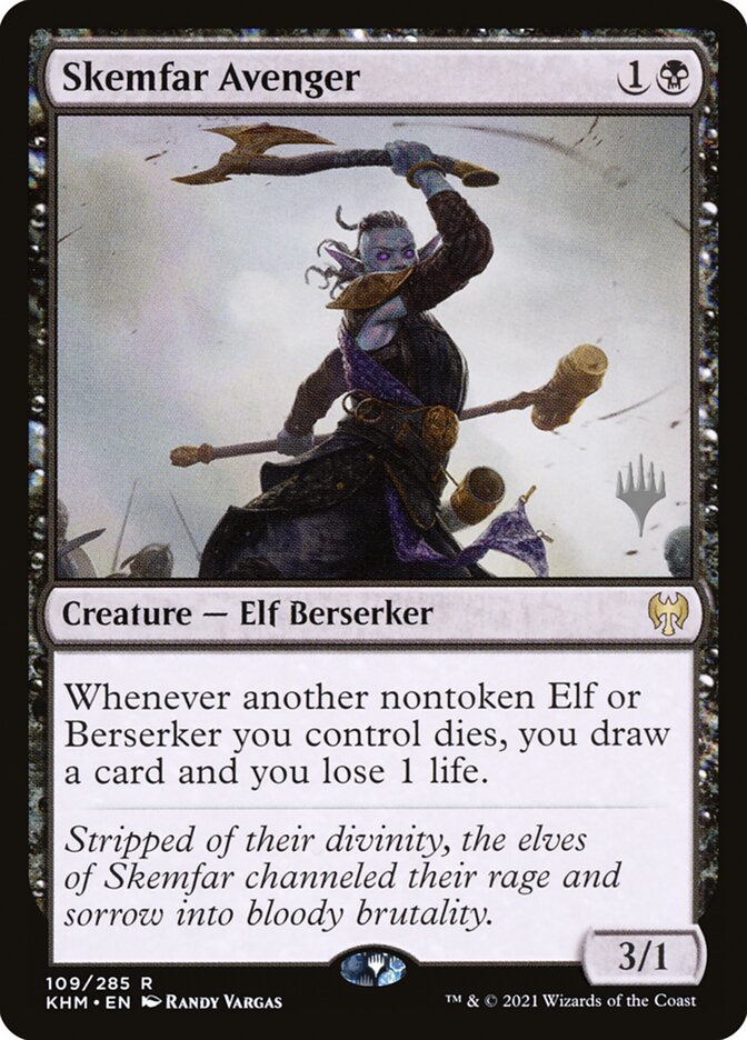 Skemfar Avenger (Promo Pack) [Kaldheim Promos] Magic: The Gathering
