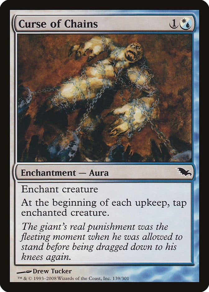 Curse of Chains [Shadowmoor] Magic: The Gathering