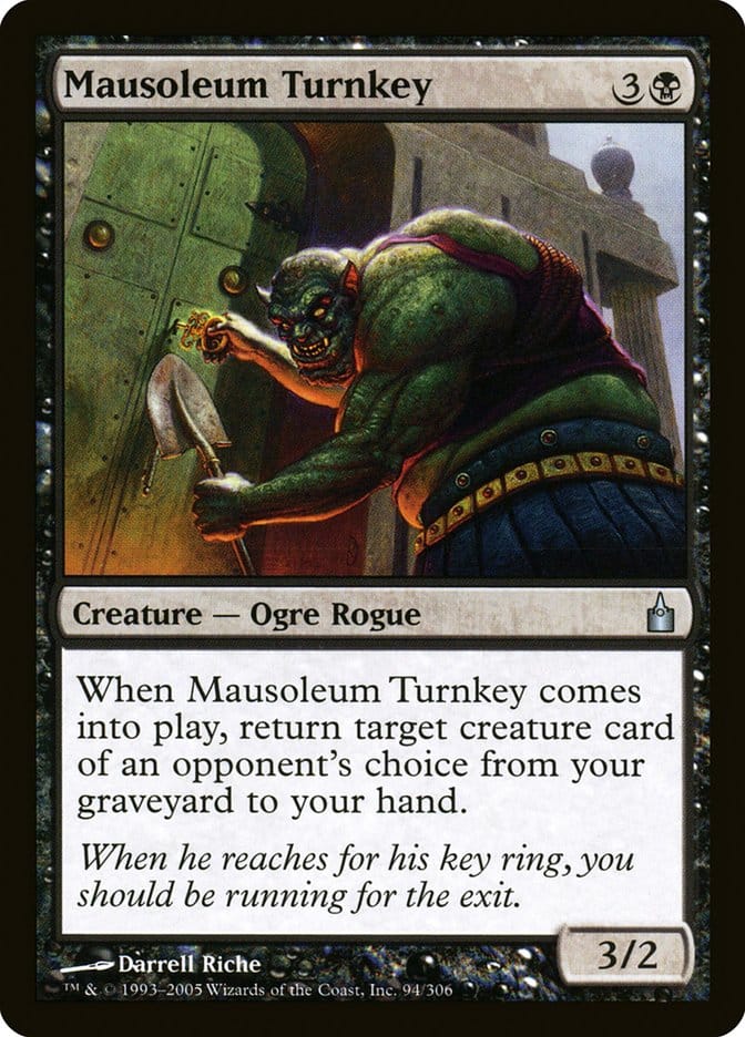 Mausoleum Turnkey [Ravnica: City of Guilds] Magic: The Gathering