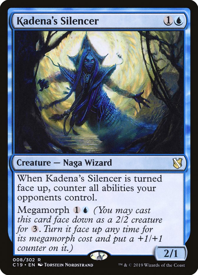 Kadena's Silencer [Commander 2019] Magic: The Gathering