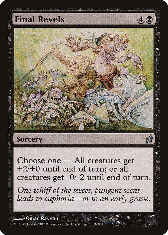 Final Revels [Lorwyn] Magic: The Gathering