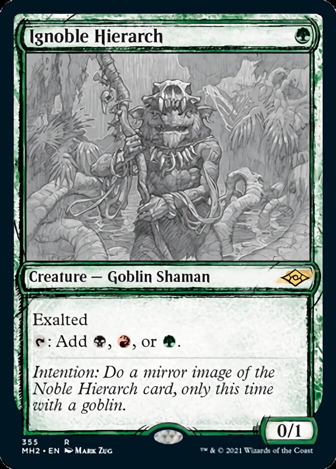 Ignoble Hierarch (Sketch) [Modern Horizons 2] Magic: The Gathering