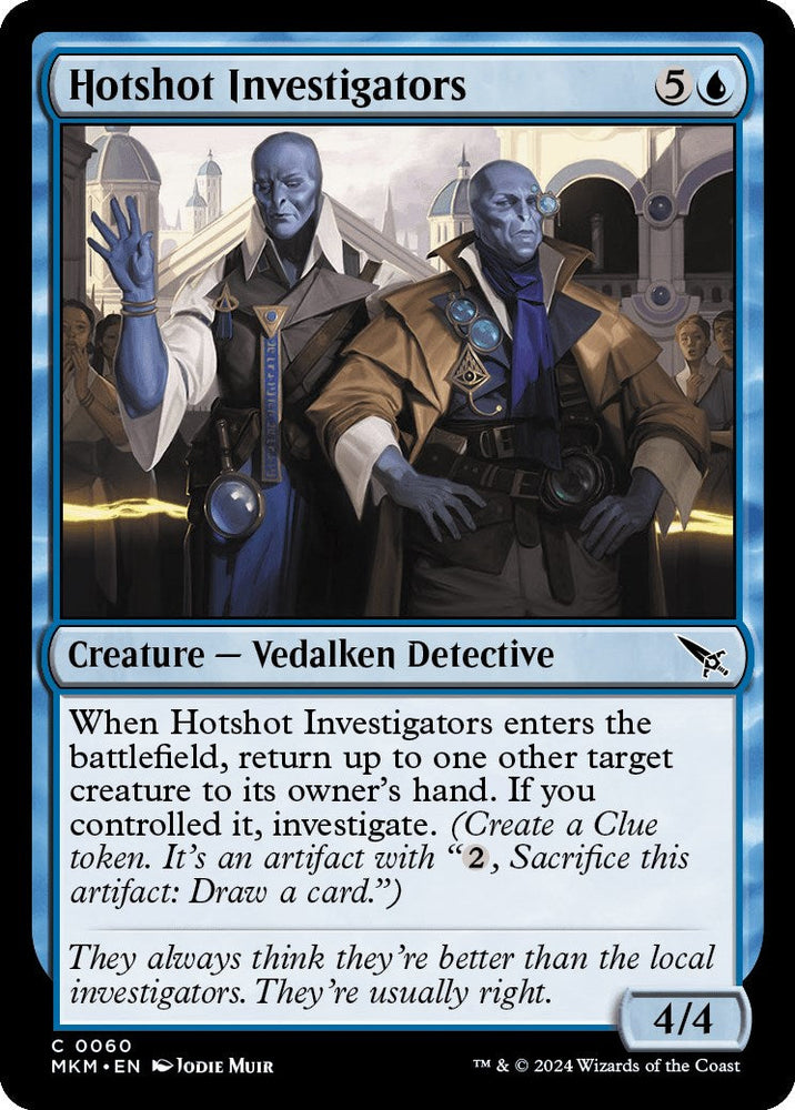 Hotshot Investigators [Murders at Karlov Manor] Magic: The Gathering