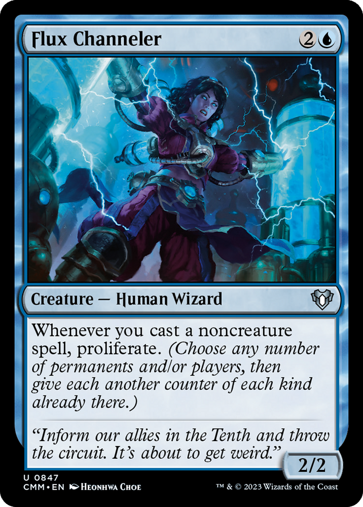 Flux Channeler [Commander Masters] Magic: The Gathering