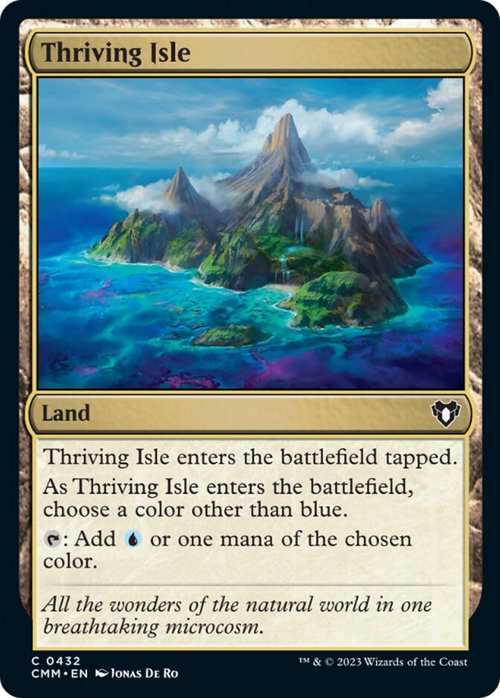 Thriving Isle [Commander Masters] Magic: The Gathering