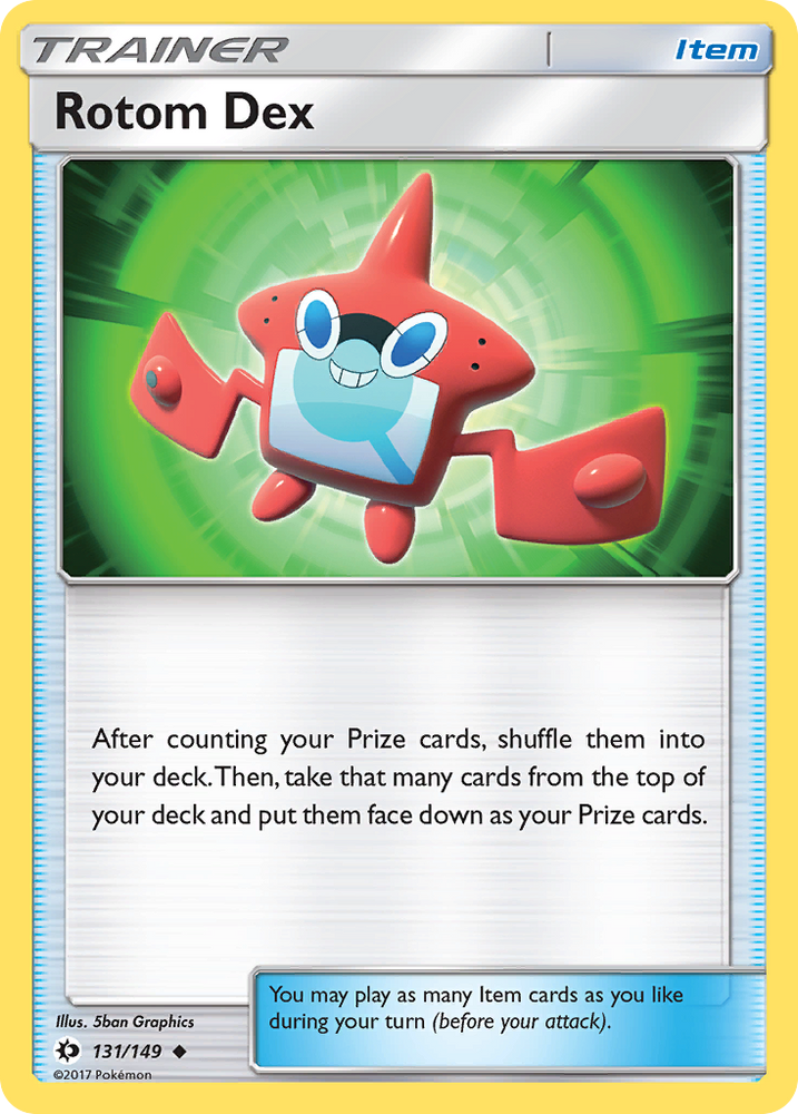 Rotom Dex (131/149) [Sun & Moon: Base Set] Pokémon