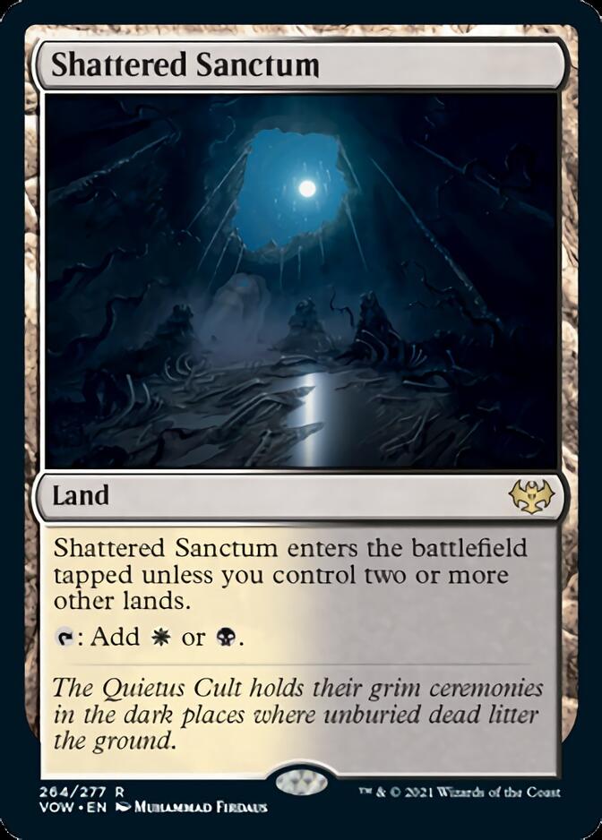 Shattered Sanctum [Innistrad: Crimson Vow] Magic: The Gathering