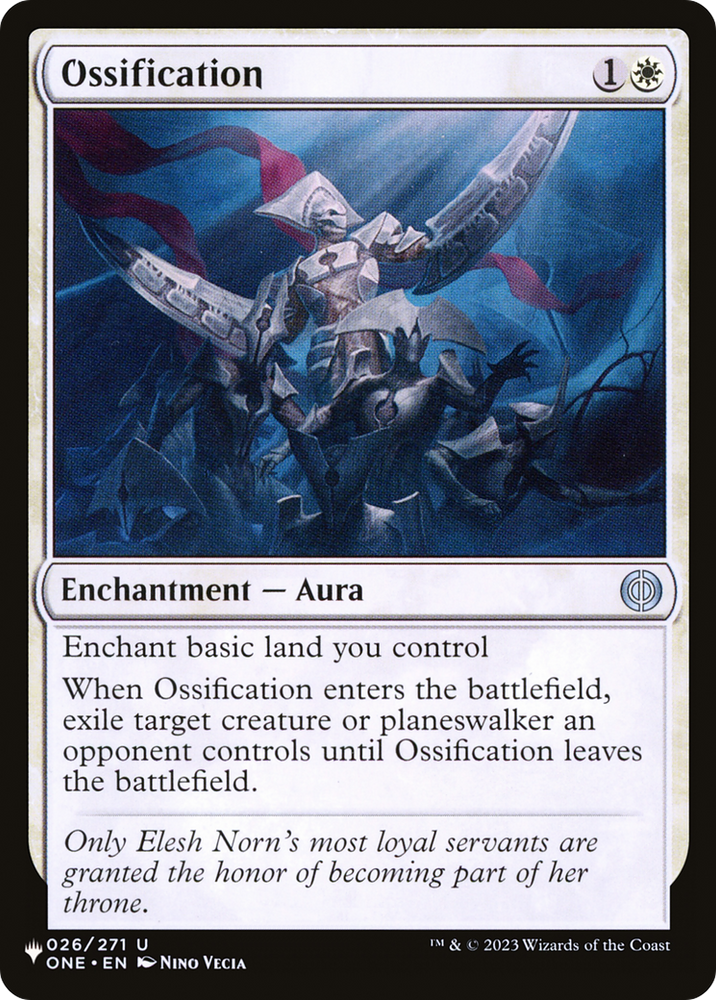 Ossification [The List] Magic: The Gathering