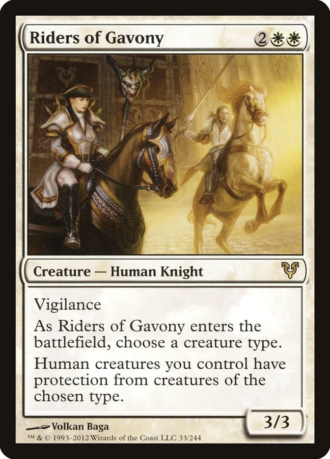 Riders of Gavony [Avacyn Restored] Magic: The Gathering