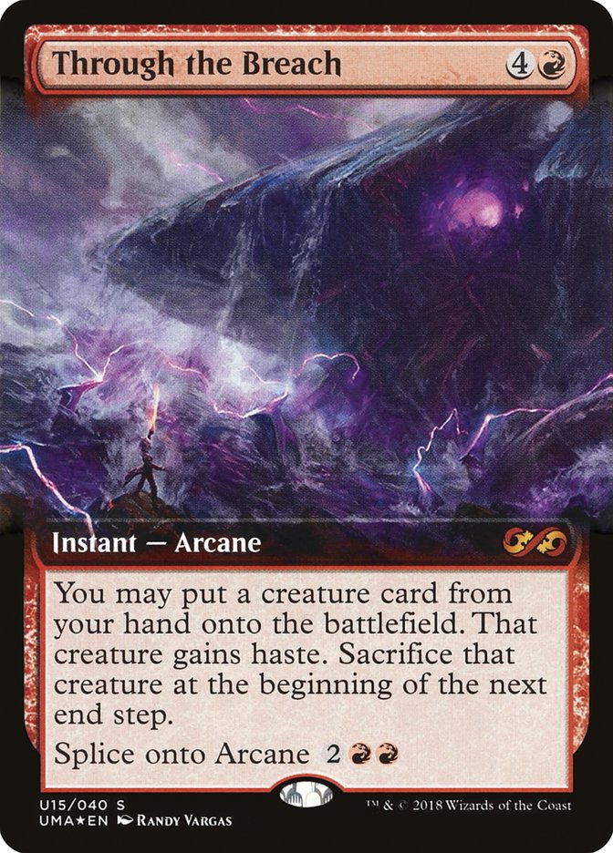 Through the Breach (Topper) [Ultimate Masters Box Topper] Magic: The Gathering