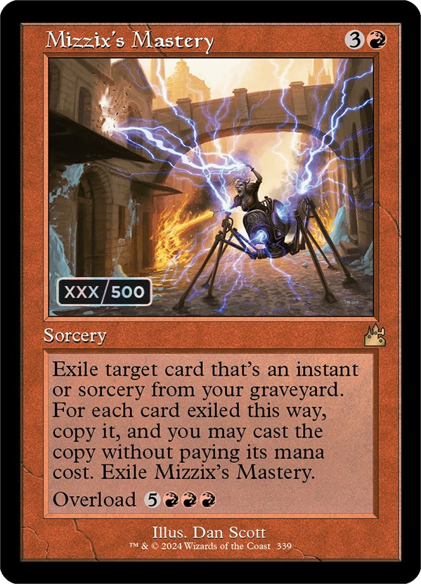 Mizzix's Mastery (Retro) (Serialized) [Ravnica Remastered] Magic: The Gathering