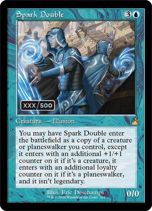Spark Double (Retro) (Serialized) [Ravnica Remastered] Magic: The Gathering