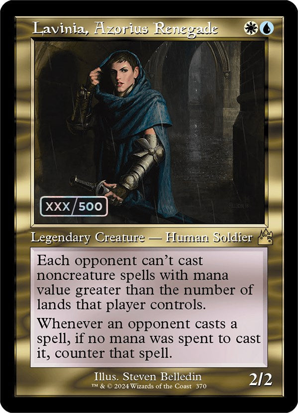 Lavinia, Azorius Renegade (Retro) (Serialized) [Ravnica Remastered] Magic: The Gathering